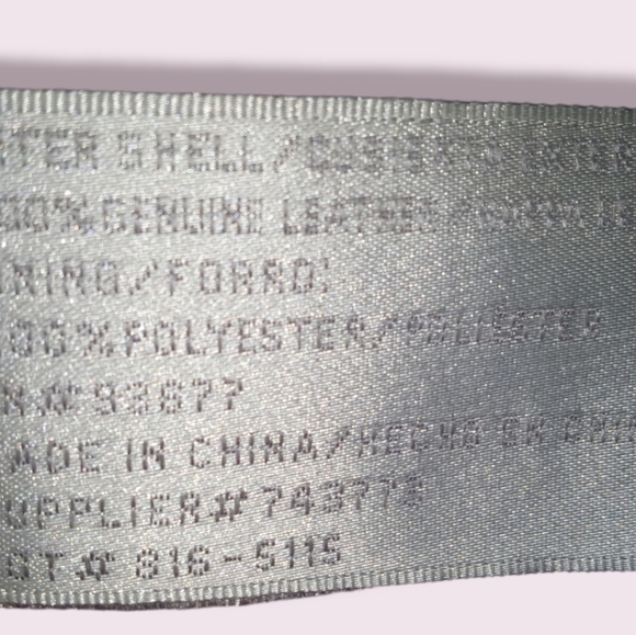 WORTHINGTON LEATHER JACKET - Picture 8 of 8